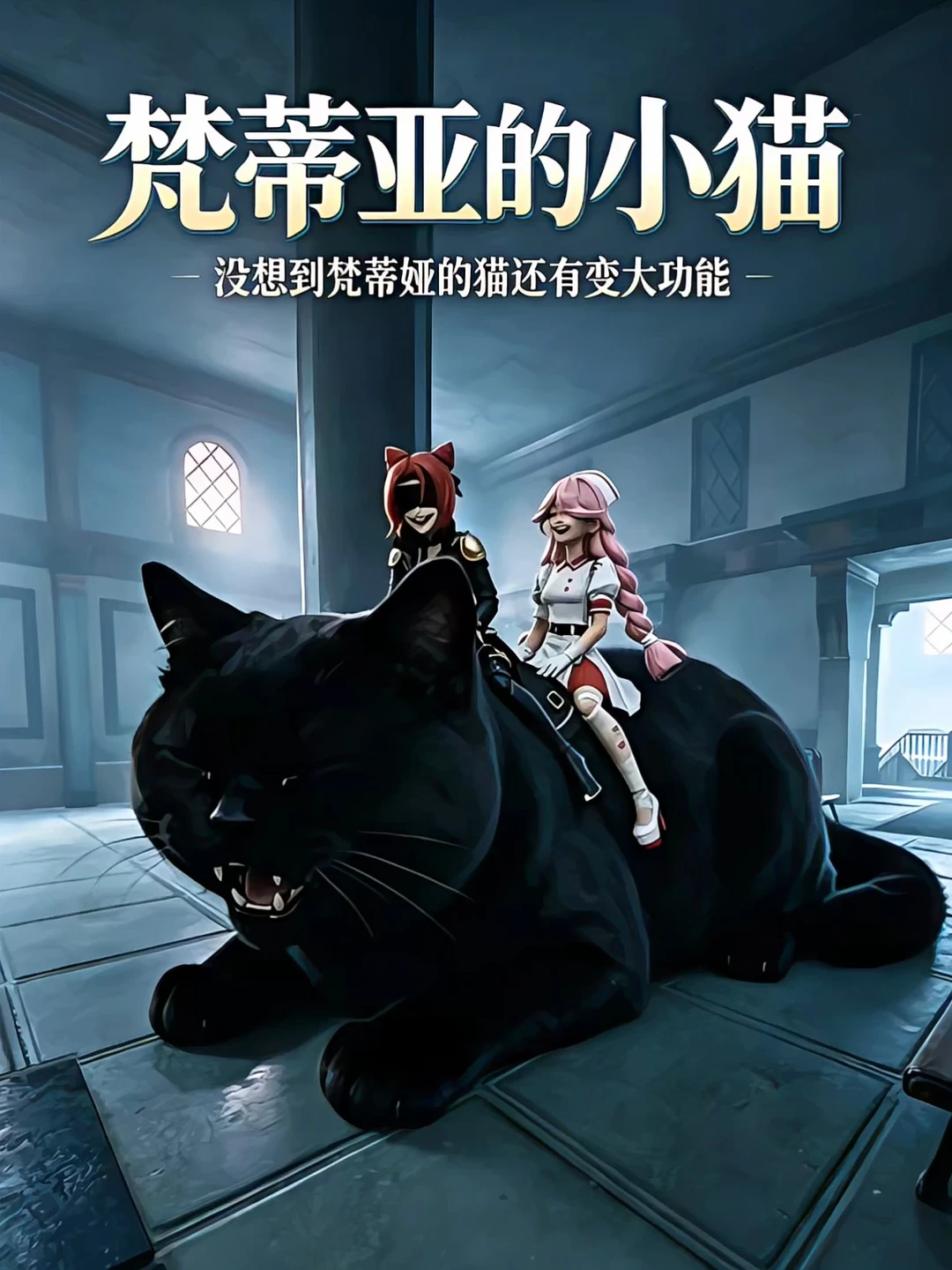 梵蒂娅的小猫也太强了