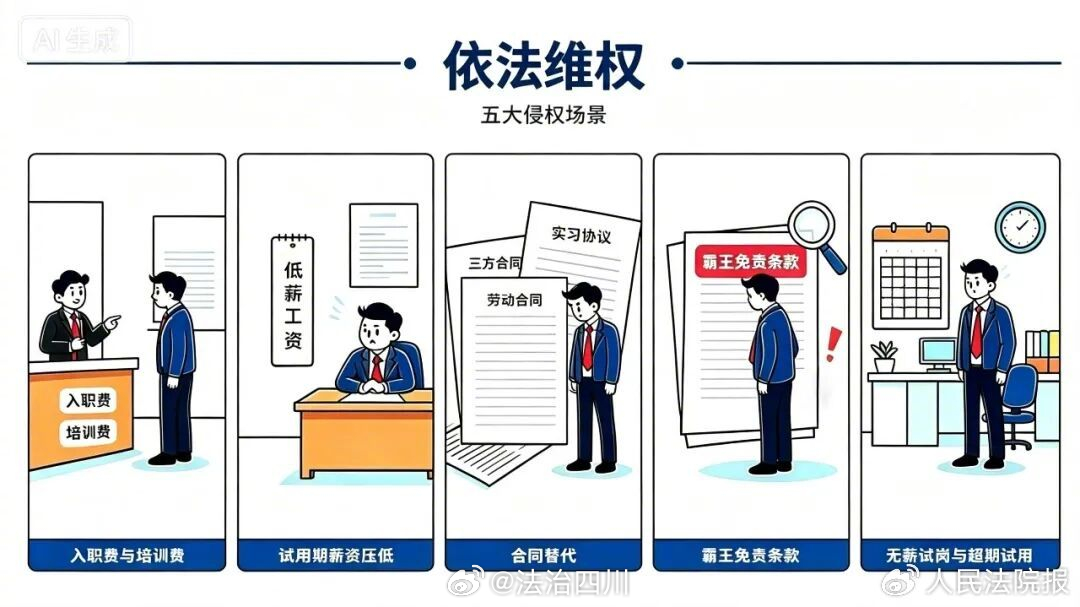 应届生，求职路上这些“坑”，务必要仔细排查！
毕业求职季

毕业生因求职心切、社会阅历浅

且劳动保障法律知识匮乏

极易被就业市场上

虚标高薪、违规收费、培训贷款、无薪试岗等

各类虚假招聘套路迷惑，误入求职陷阱

求职陷阱有哪些，如何识别，怎么维权？

一起来看！

一、警惕乱象！毕业生求 ​