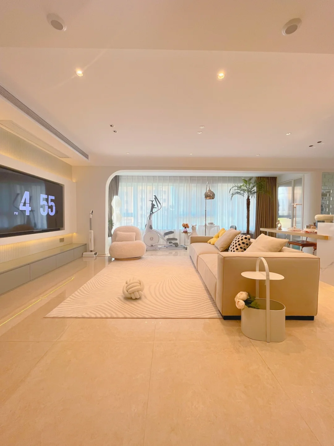 别怀疑了，真的是120平四室！真的很好搞卫生！