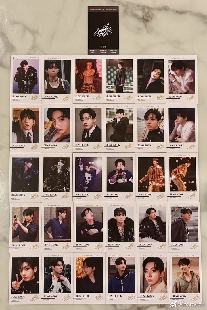 …….hours…….days…….months later, I am FINALLY done. [爱慕][努力][666] Making freebies has officially become my newest obsession. 

ARMY 💜 please share any freebie meetups, trading spots, or events happening before the concert. Can’t wait to share the love & pass them all ​