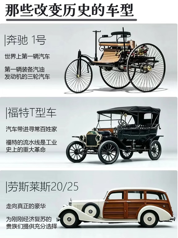 那些改变历史的车型