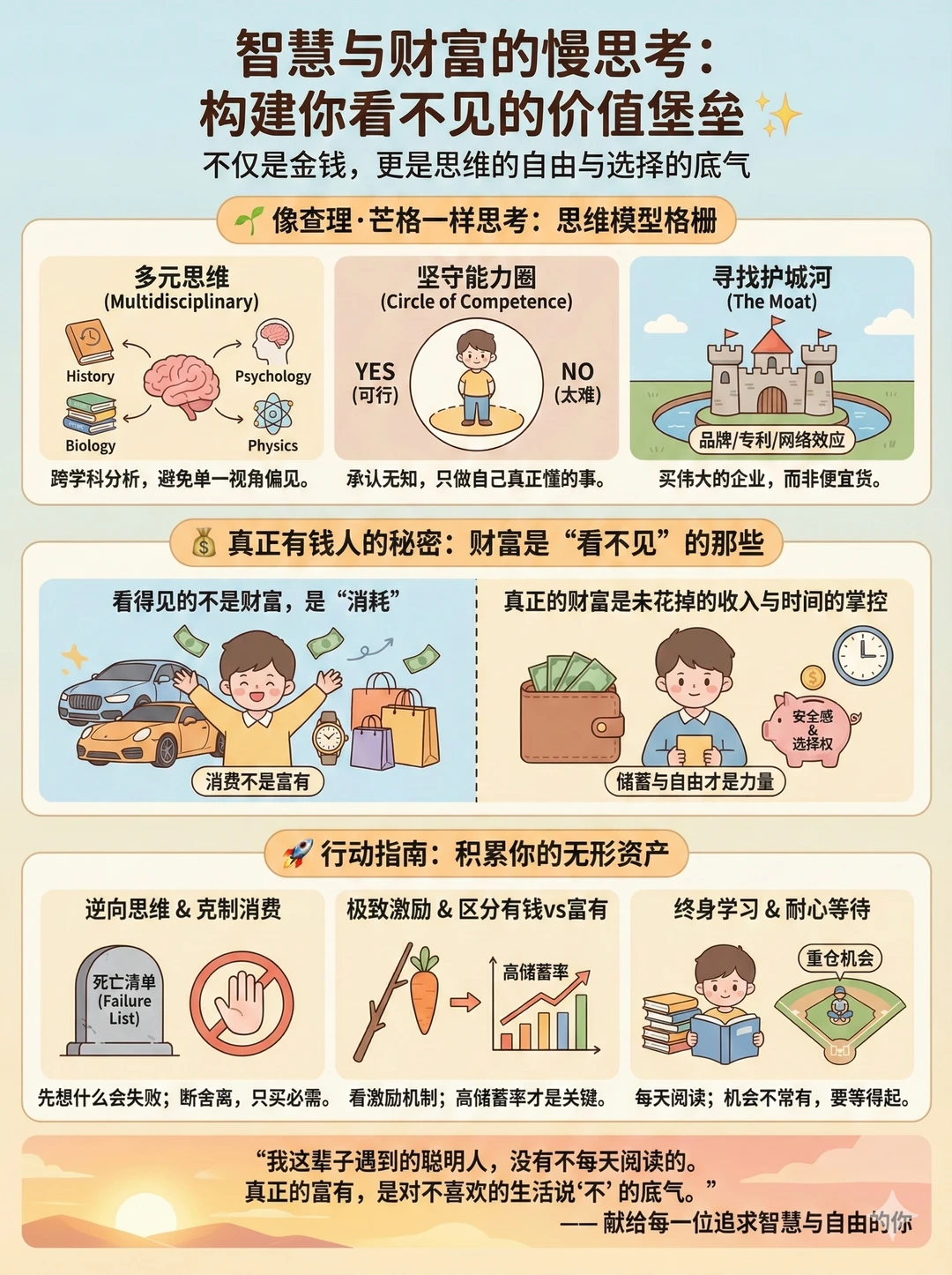 搞钱认知炸了！真正的财富是 “看不见”