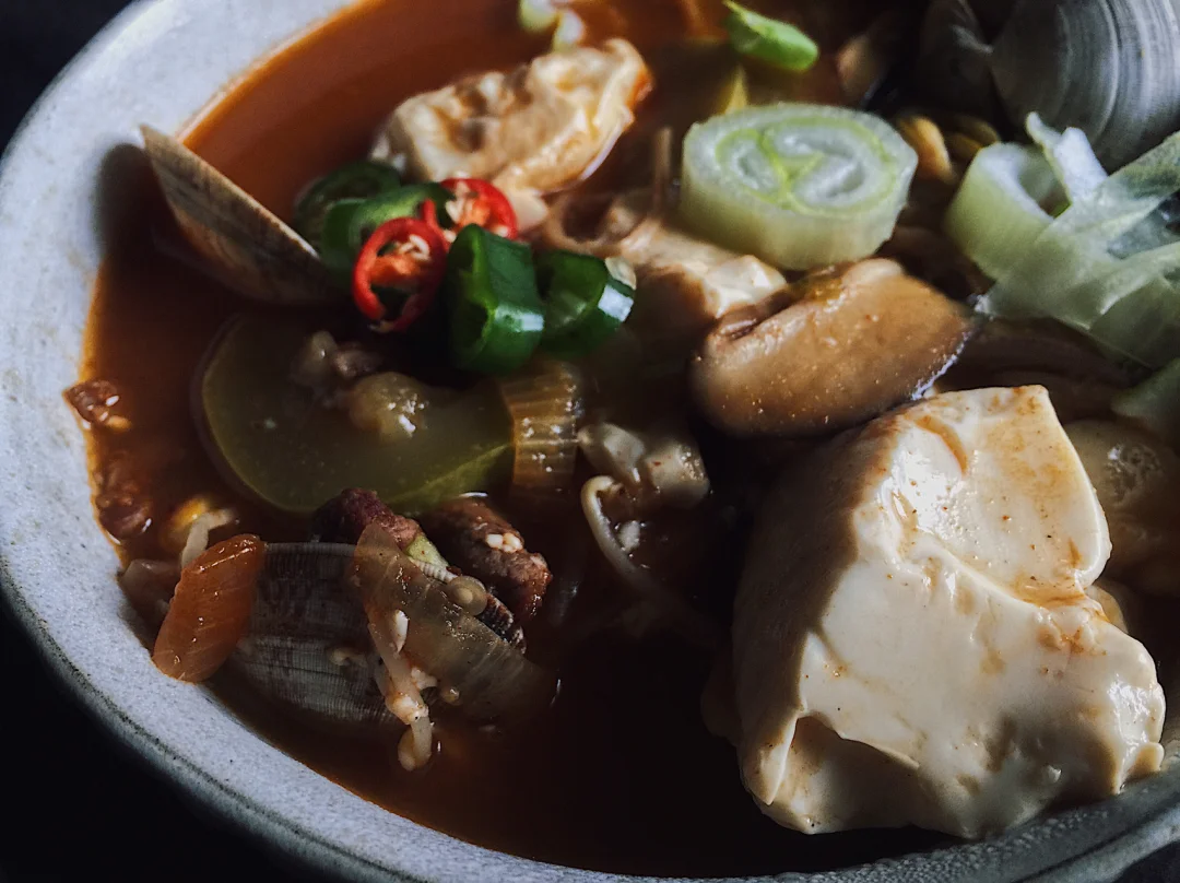 周三☁️｜热乎乎的【嫩豆腐汤】🥣🌶️