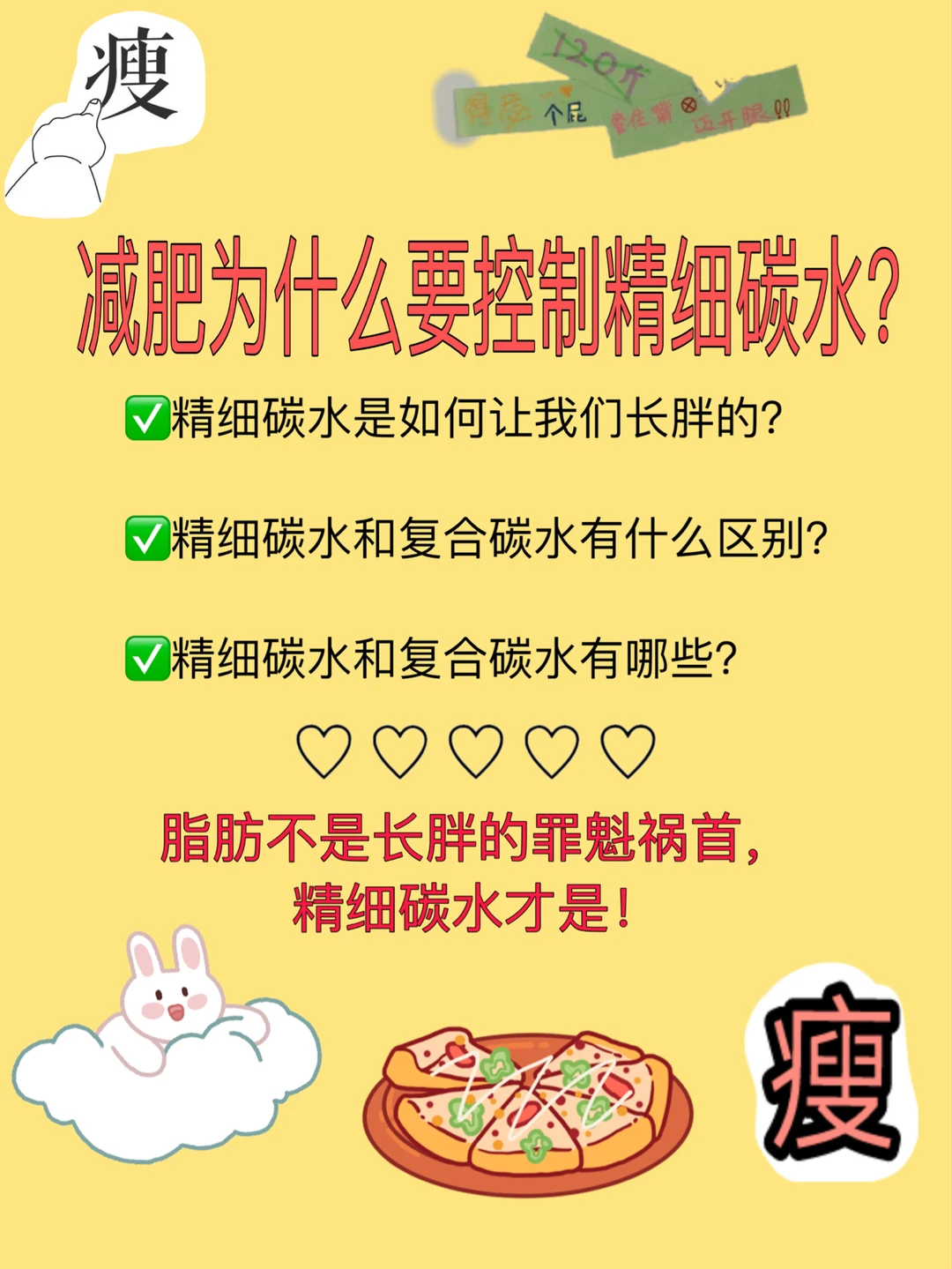 减肥干货｜精细碳水和复合碳水到底是啥？