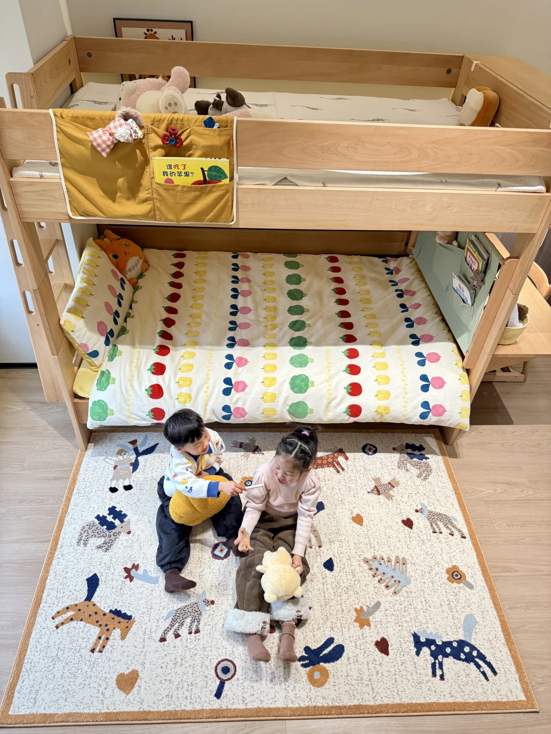 思路打开！8平米二胎儿童房🏠这么布置绝了～