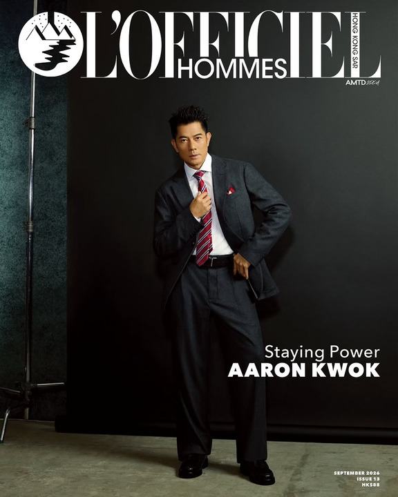 郭富城LOFFICIELHommes九月号封面郭富城