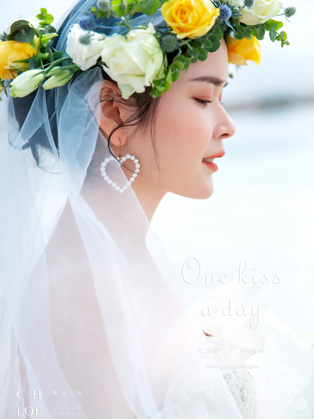 今天来表白克洛伊，我从一年前开始了解婚纱照，当时看了克洛伊的客片就爱上了，然后就