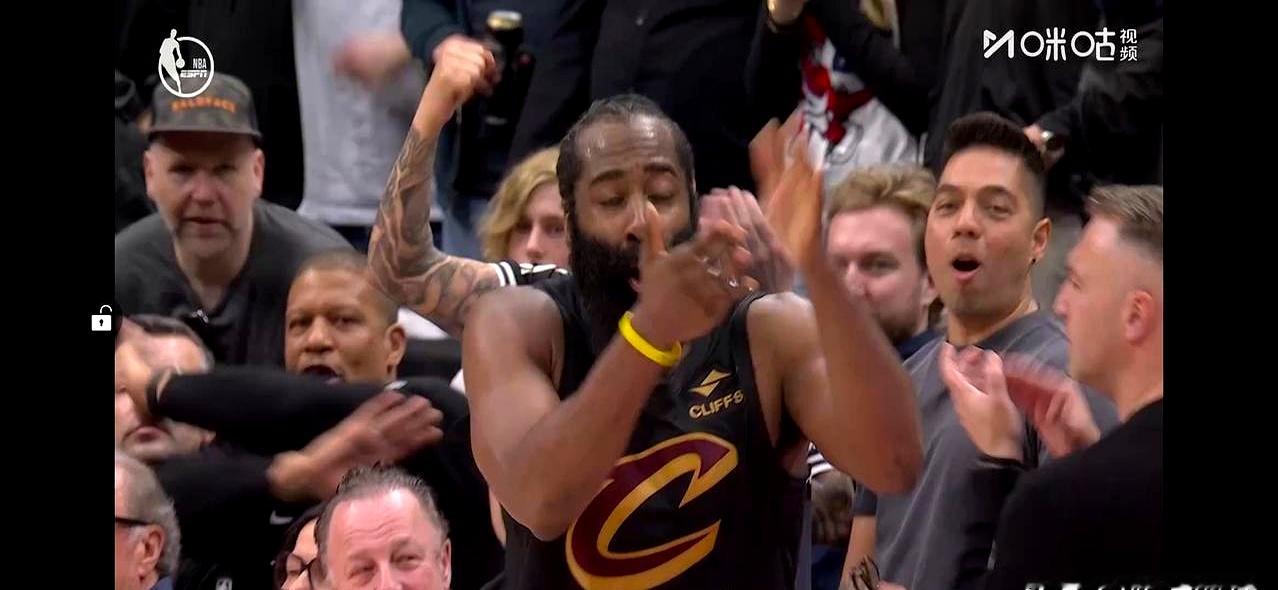 哈登又要背上天王山了？ 这消息压根不安。  骑士89:93输给猛龙，系...