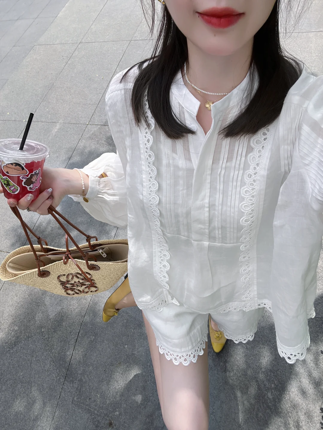五一出游约会穿什么☁️all white漂亮又舒服！