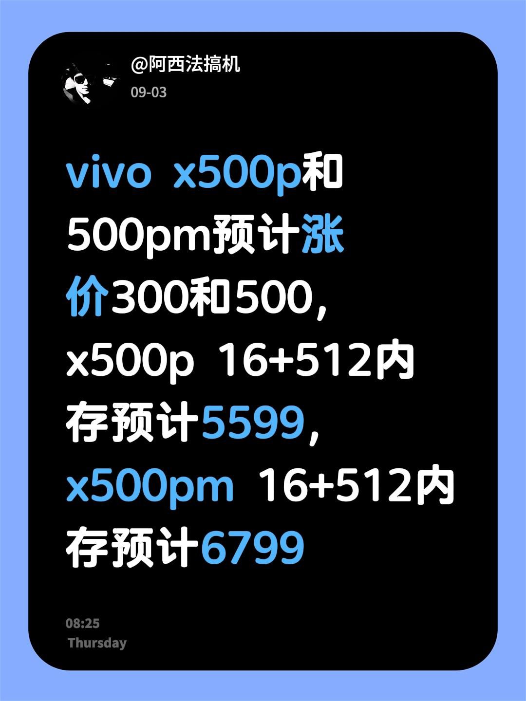 x500p和x500pm涨300和500