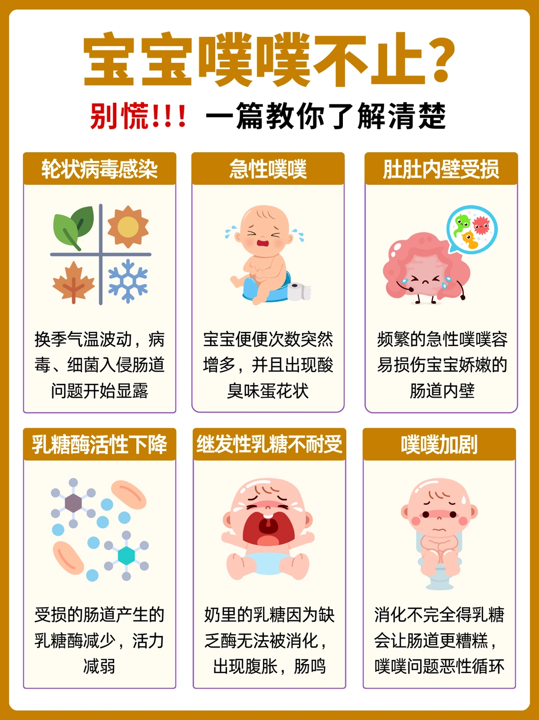 宝宝噗噗不止！新手妈妈必须知道的护理技巧