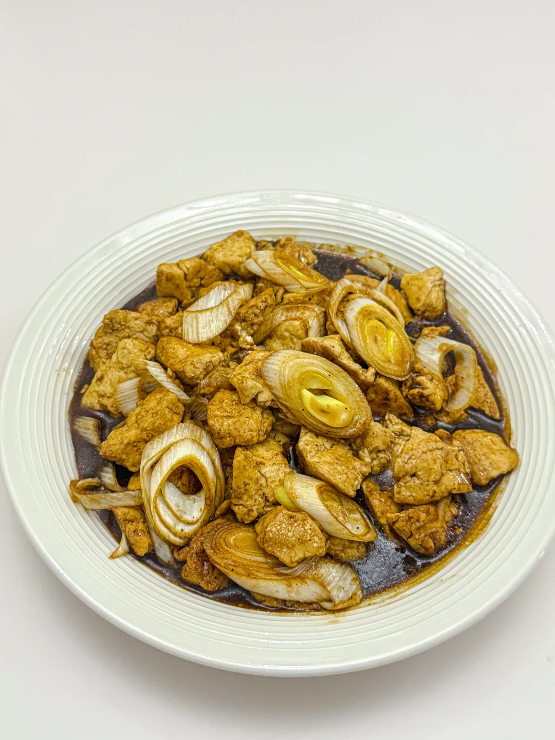 🔥健康饮食▏ 葱烧豆腐！酱香浓郁比肉还香