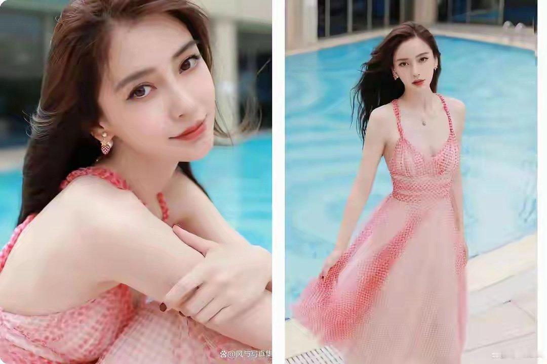 Angelababy度假穿比基尼炸场！生过娃还“少女感”爆棚，哇唬~~~ ​