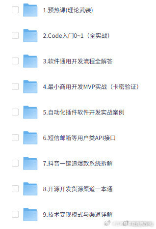 全套 Codex 实操与变现教程。从零基础项目开发一路教到商业变现，不需要程序员背景，普通人也能快速上手，直接多一条副业收益渠道。 ​