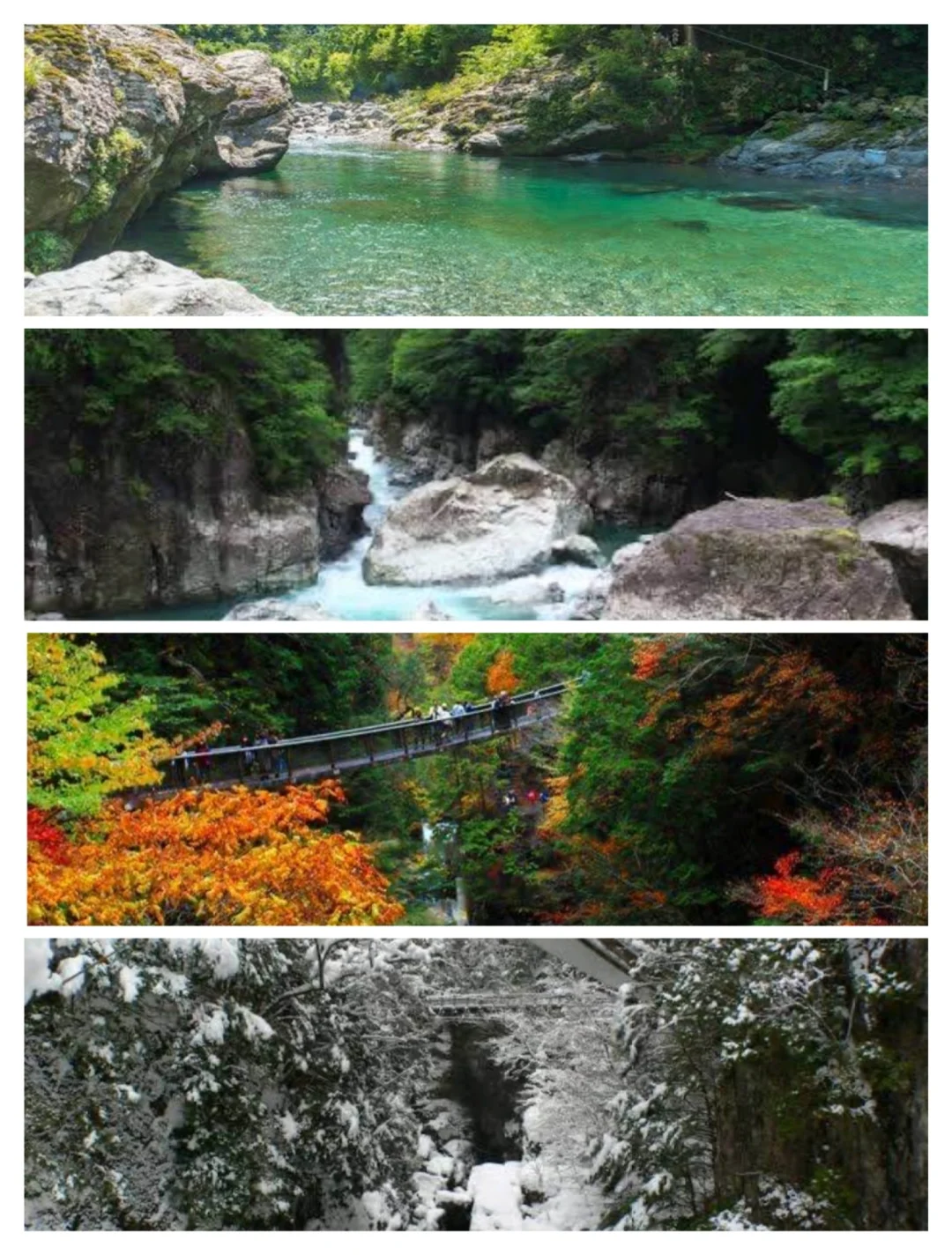 日本奈良县|看点满满小众溪谷，必打卡