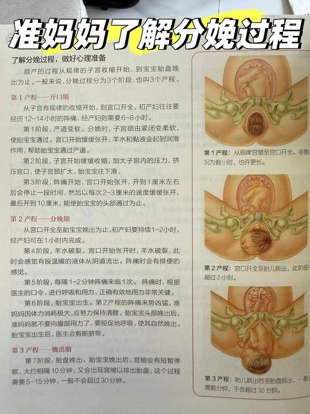 一篇说清→顺便&剖腹产分娩过程！准妈妈收藏！