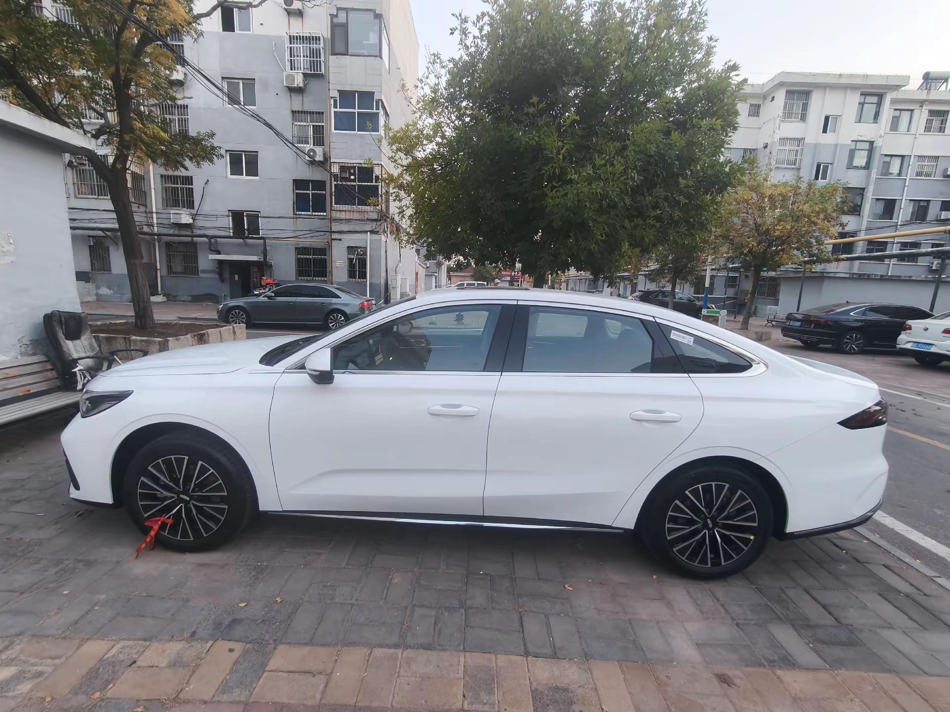 喜提新车，吉利第五代帝豪i‑HEV。买吉利，大吉大利。