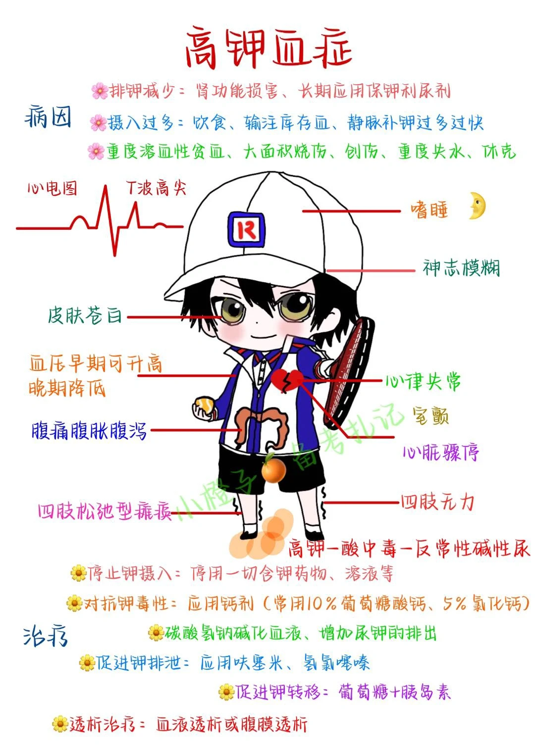 📖护师笔记｜高钾血症🧐