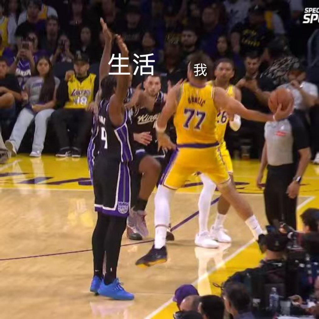 觉得压力大的可以看看东契奇😂
#东契奇[超话]##东契奇##湖人##nba# ​