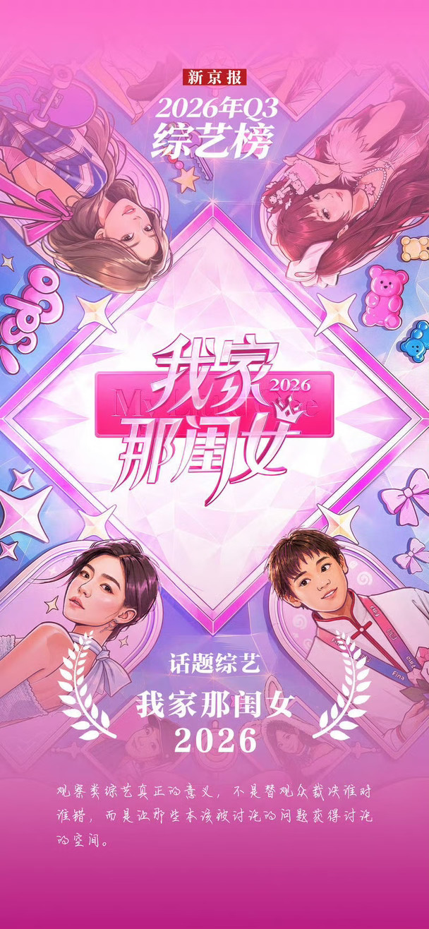 《我家那闺女2026》Q3话题综艺