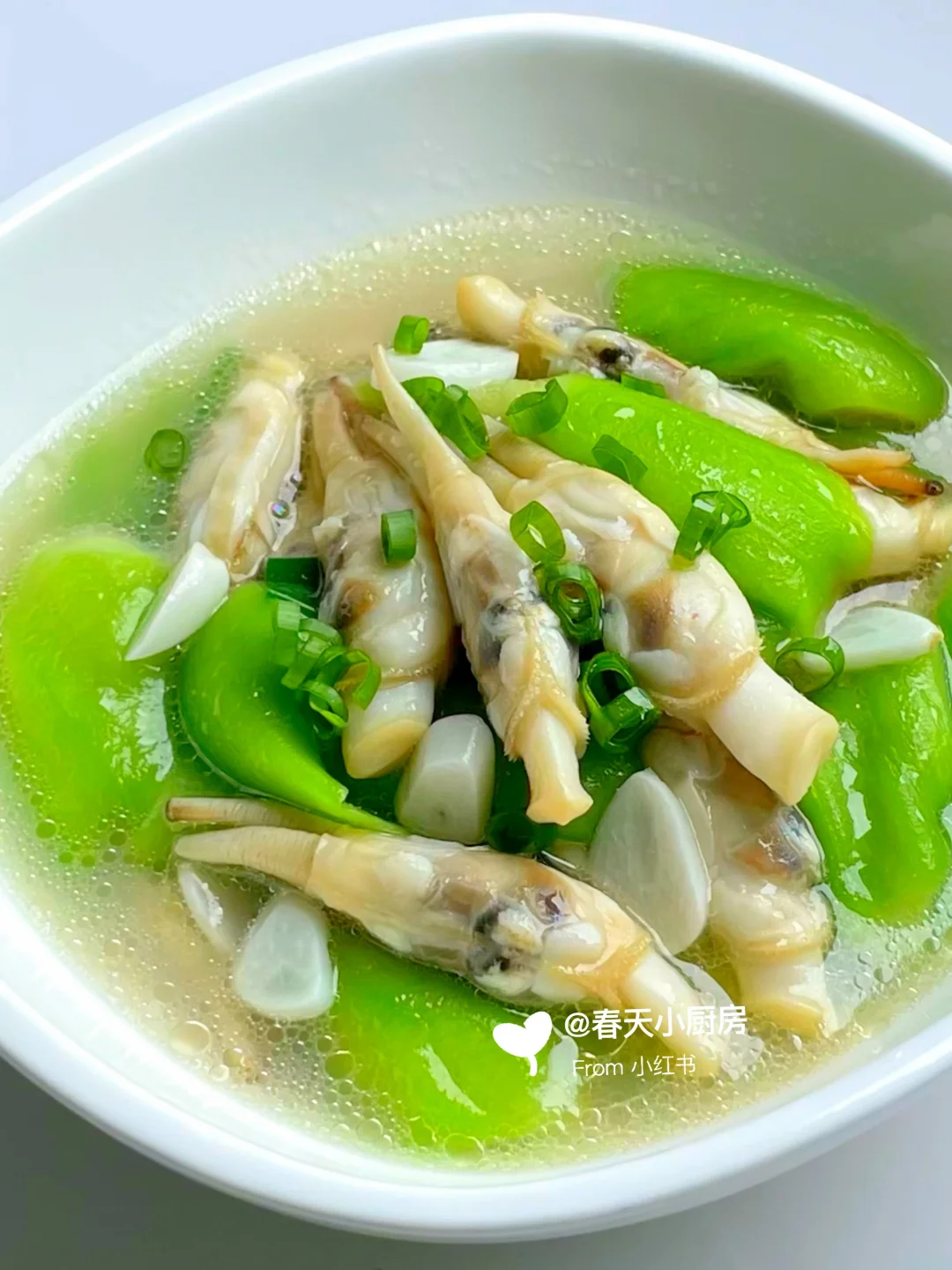 鲜到舔盘！！丝瓜炒蛏子🔥鲜甜清爽巨下饭