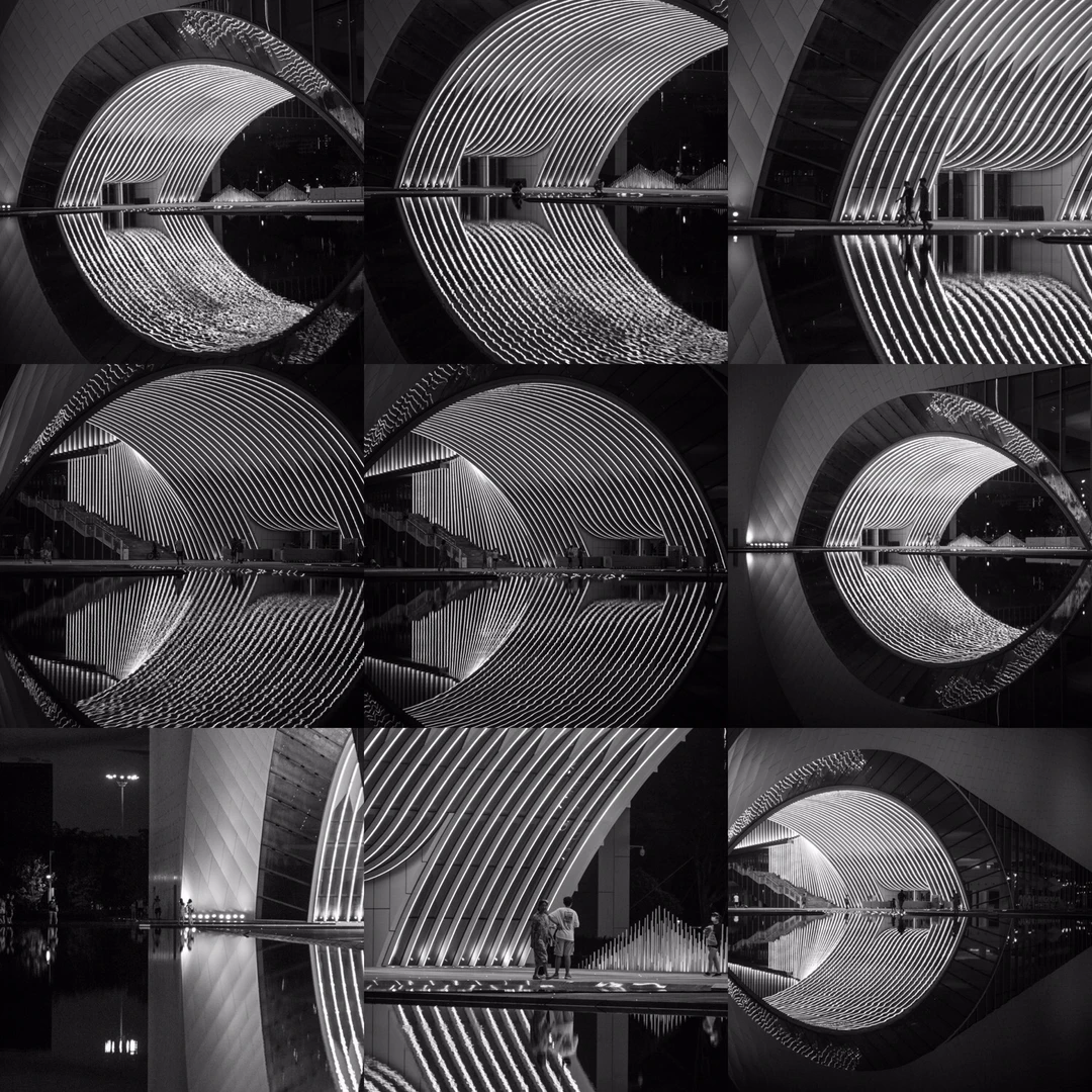 夜幕下的“光明之眼”