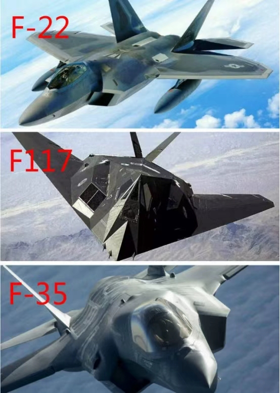F-117 隐身只是窄频段！对比 F22、F35 差距巨大，遇新雷达近乎裸奔 
很多人误以为 F-117 是顶级隐身战机，其实它属于窄频段隐身。 棱角折面外形 + 早期吸波涂层，只为当年微波雷达频段做优化。碰到米波长波雷达，隐身效果直接断崖式下跌，面对新一代多频段综合探测体系，几乎等于裸奔。
👉简单