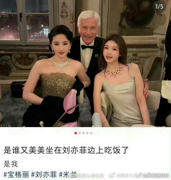 这才是普通镜头下最接近刘亦菲本来的样子！    

刘亦菲秀场耳环已经被买走了 ​