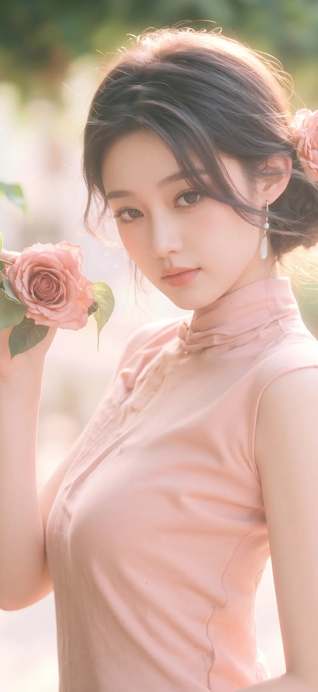 [玫瑰]生活中发现美，比明星还美丽的女孩[玫瑰]