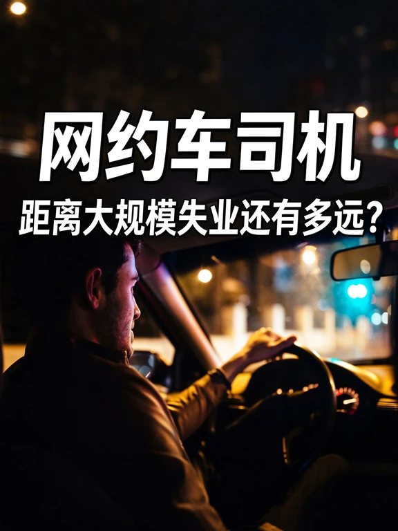 网约车司机距离大规模失业还有多远？