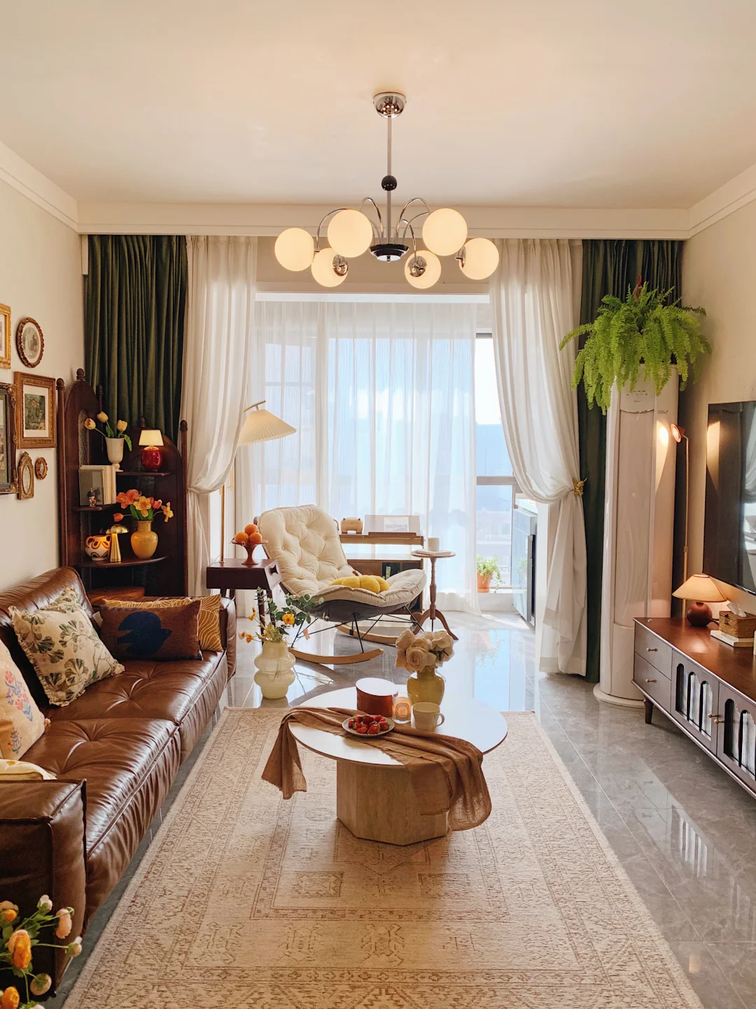 我妈说艺术没白学，穷装也住进了好看的家🏠