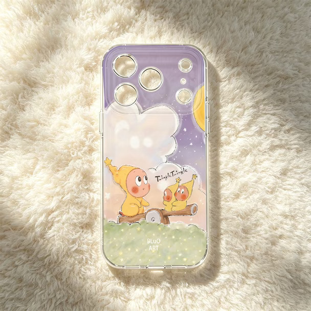 星星人陪你看月亮的唯美手机壳🌟