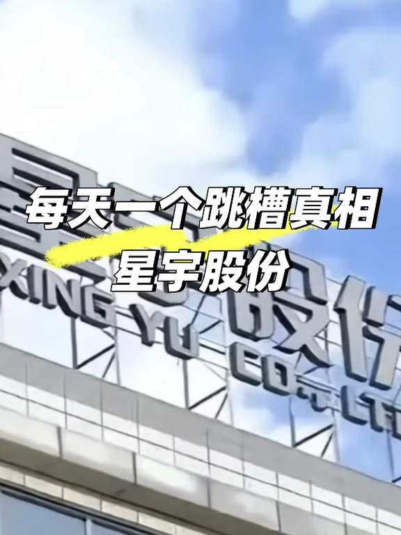 每天一个跳槽真相之星宇股份