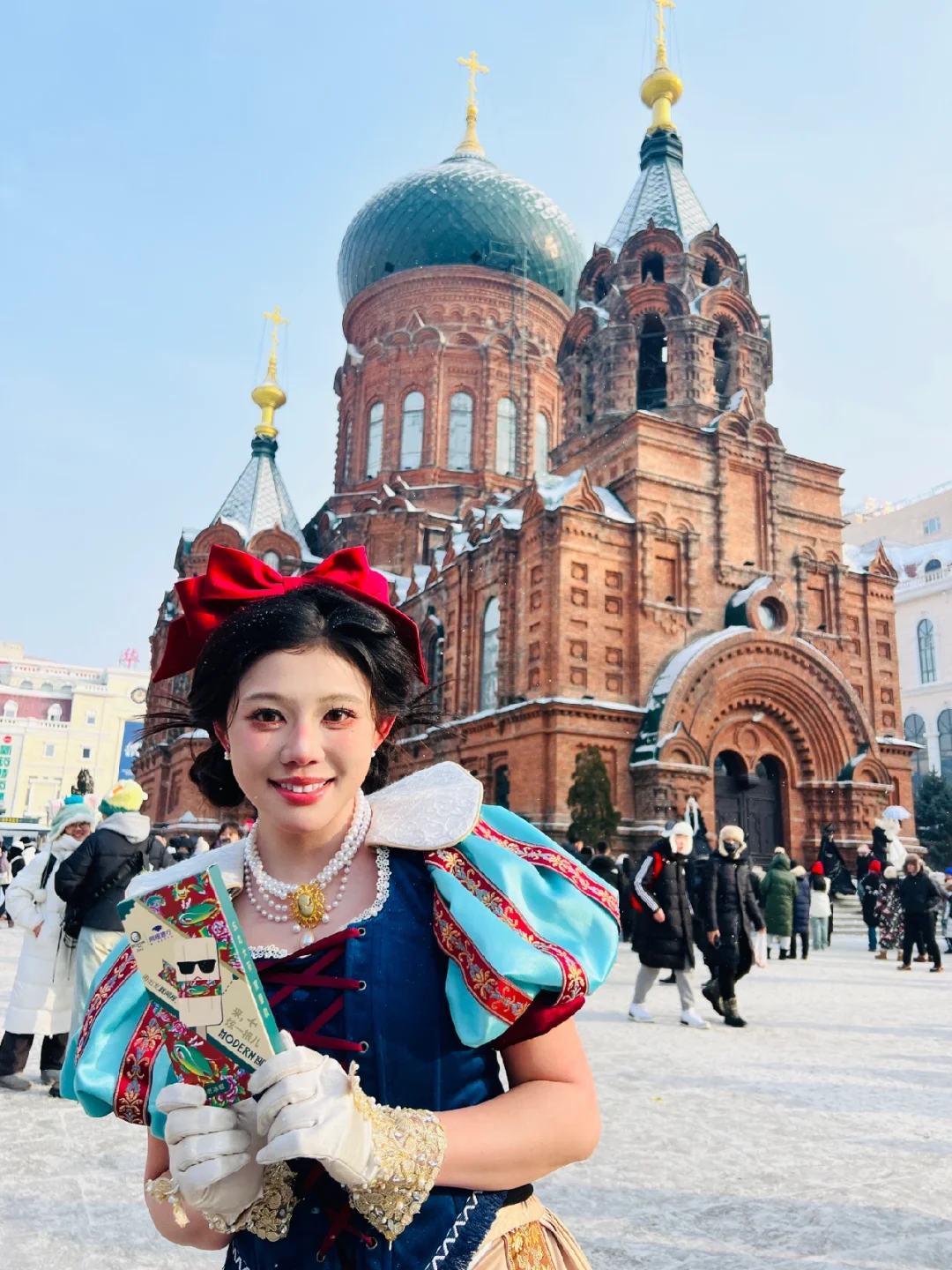 尔滨啊‼️你也太卷了吧‼️竟然开始免费送马迭尔冰棍了[笑哭R]