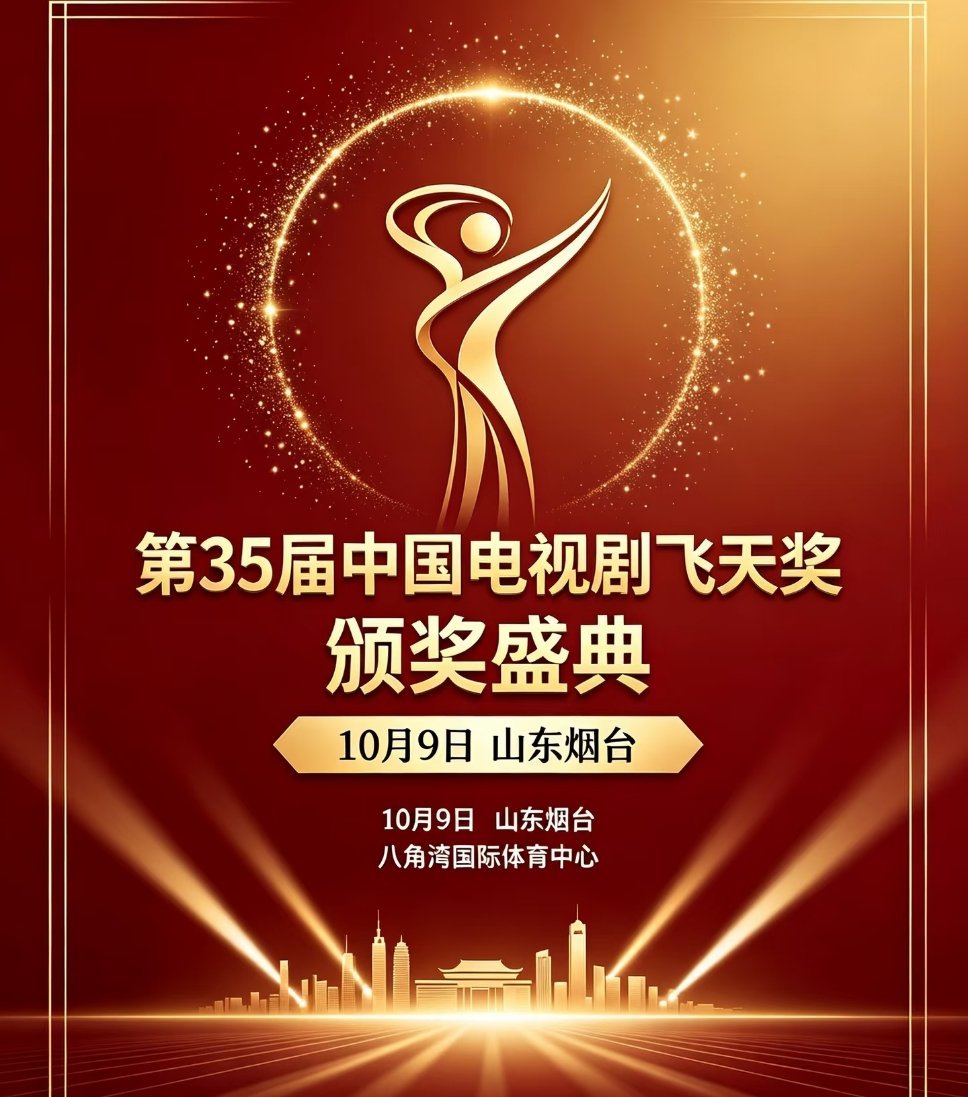 飞天奖提名名单
第35届飞天奖公布提名名单，10月9日颁奖。今年真的是神仙打架，48部提名作品涵盖13个题材！演员提名名单还没出，你预测今年最佳男女主角会是谁呢[思考][思考] ​