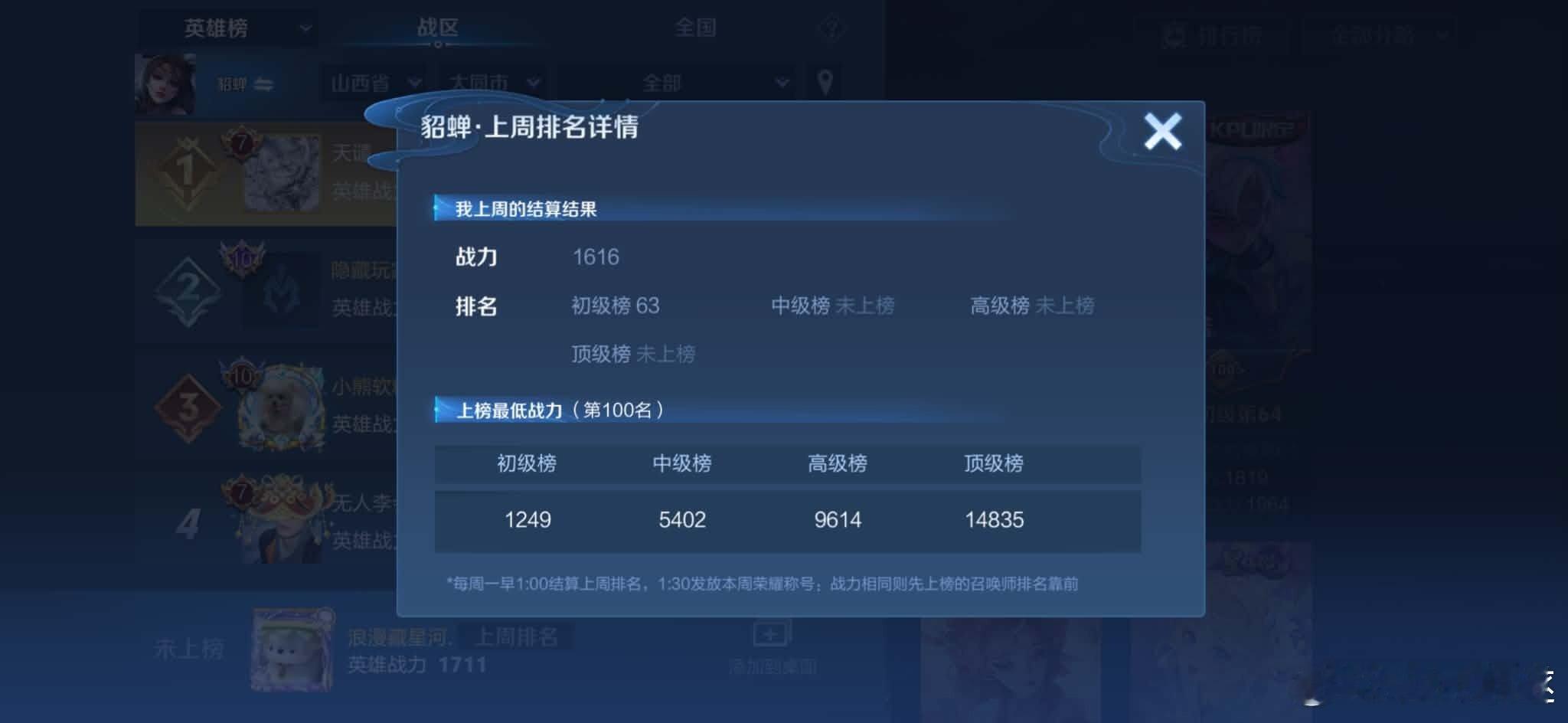 #荣耀茶话会[超话]#  iv蹲蹲这几个英雄市标（银标） 顛峰1326 王者一星 主安琪拉打包其他 ​