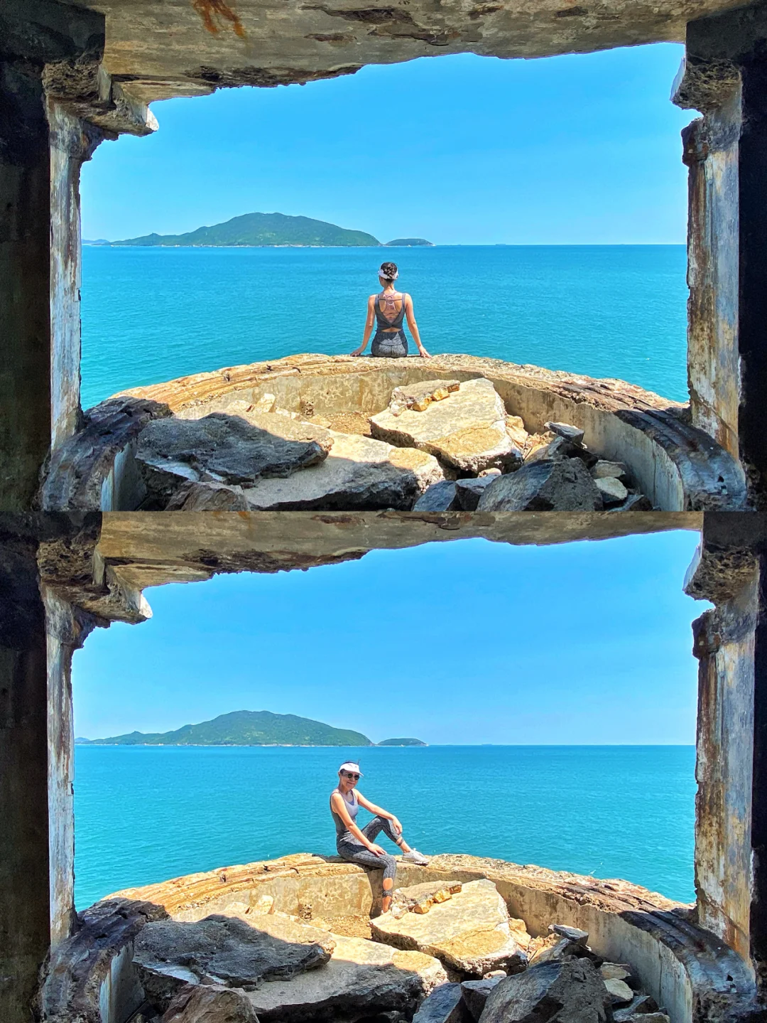 香港行山｜港岛秘境—黑角头英军探射灯碉堡