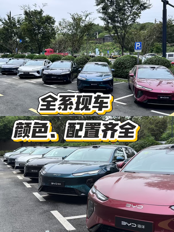 ✨杭嘉湖现车｜海豹08各配置、颜色都有！