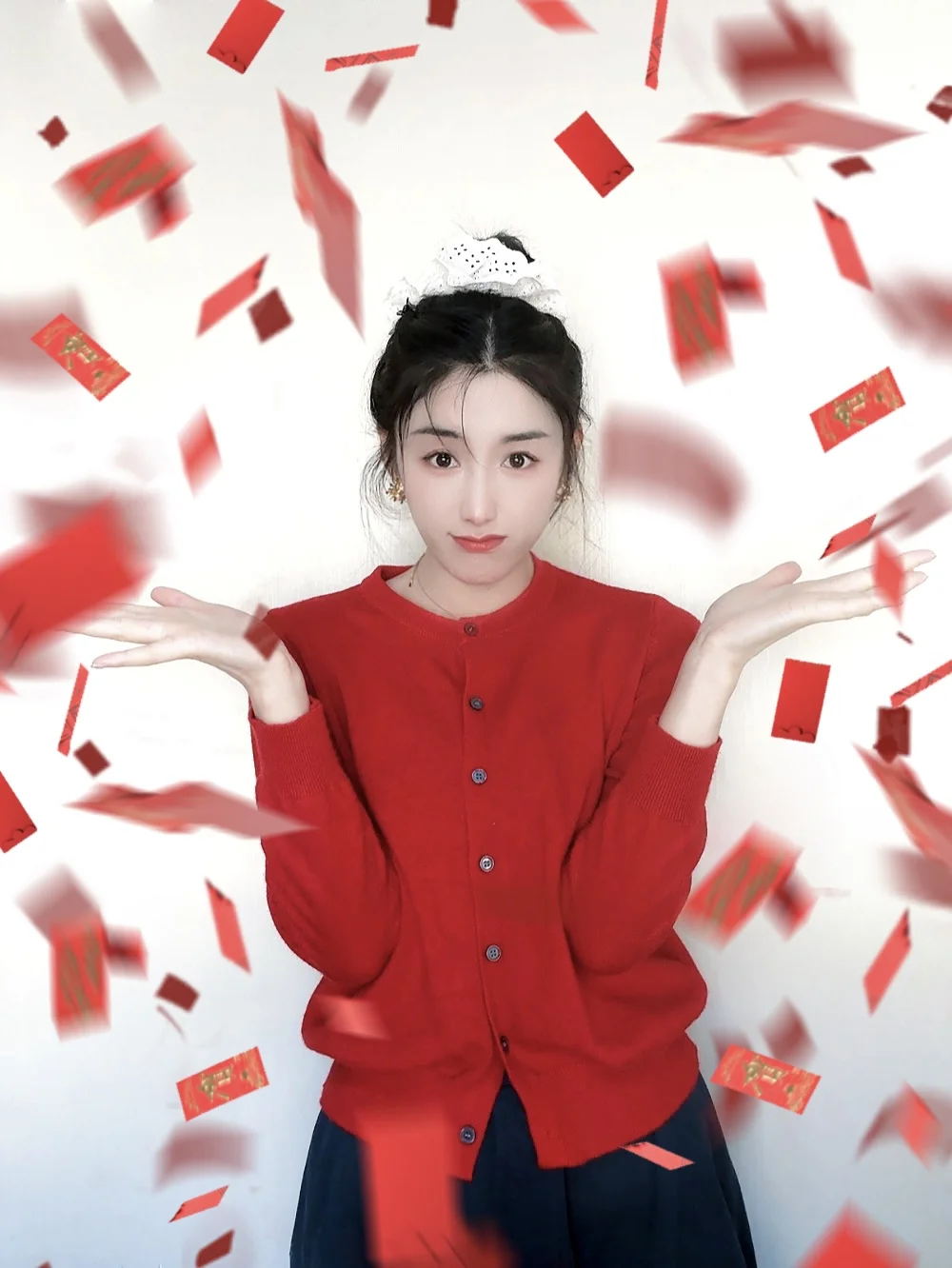 I人一人在家预制新年朋友圈！万能姿势学起来