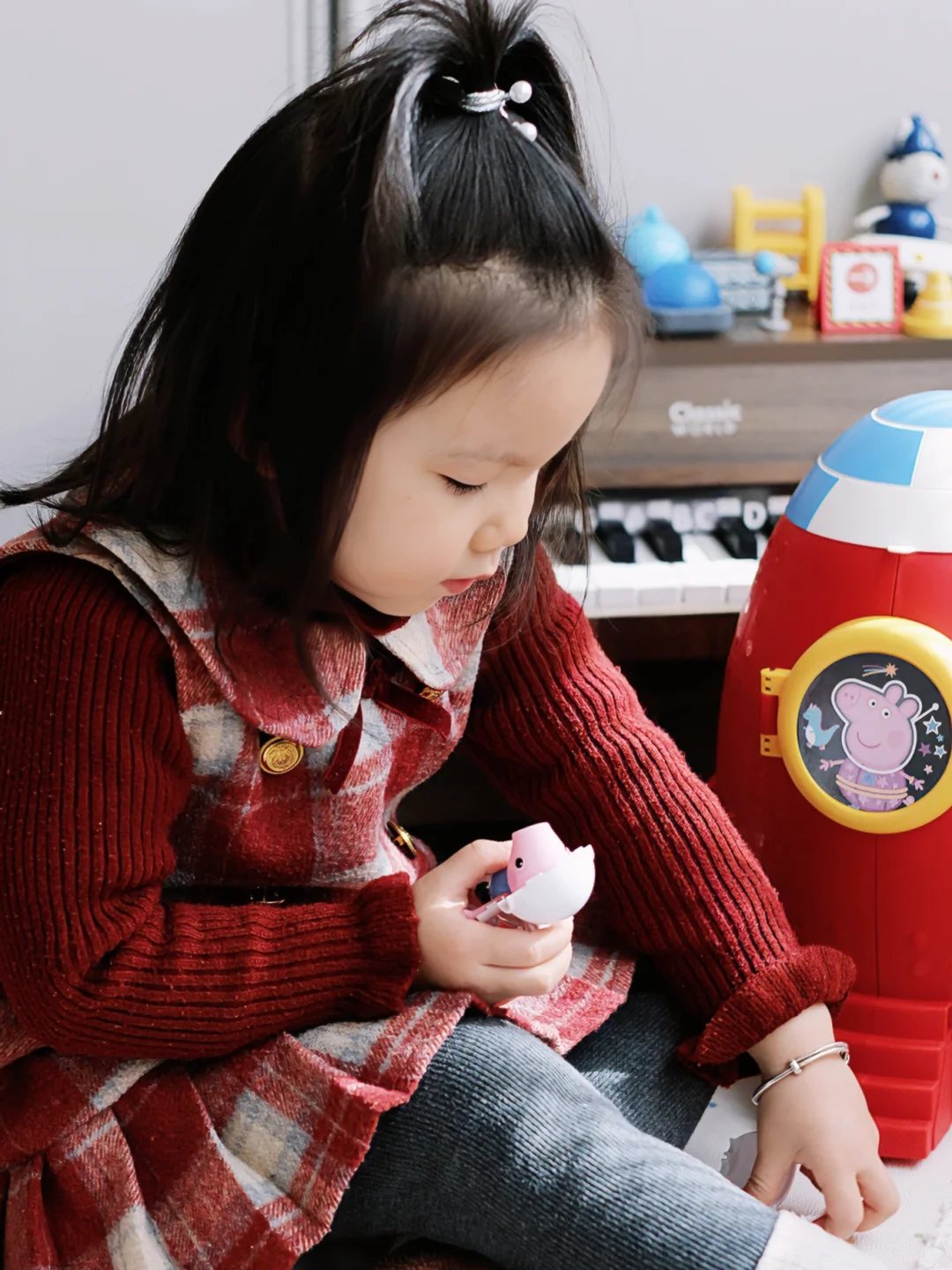 山姆的小猪佩奇火箭 我看哪个幸运儿拥有了