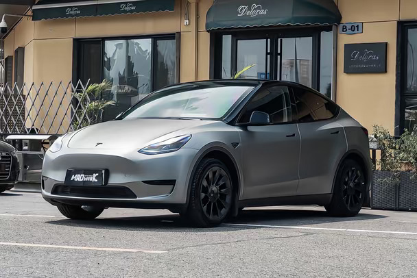 这个灰我先爱了，特斯拉Model Y