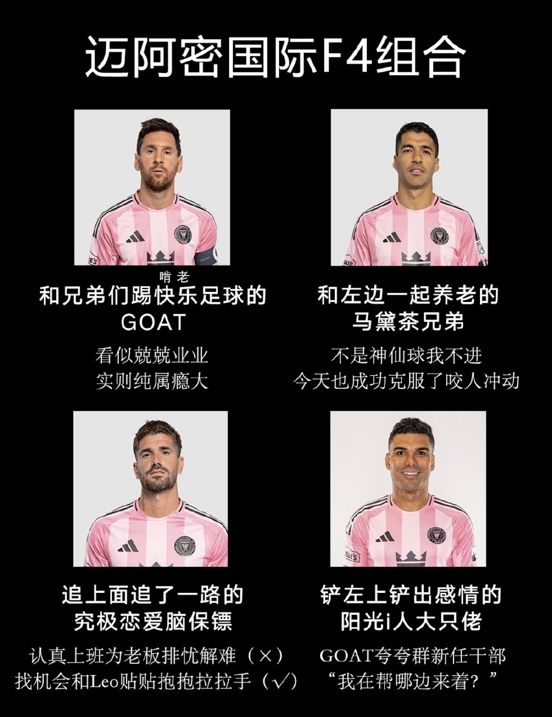 【向您隆重介绍菜阿密F4】

*感谢xhs 胡萝卜呼噜老师授权转载 ​