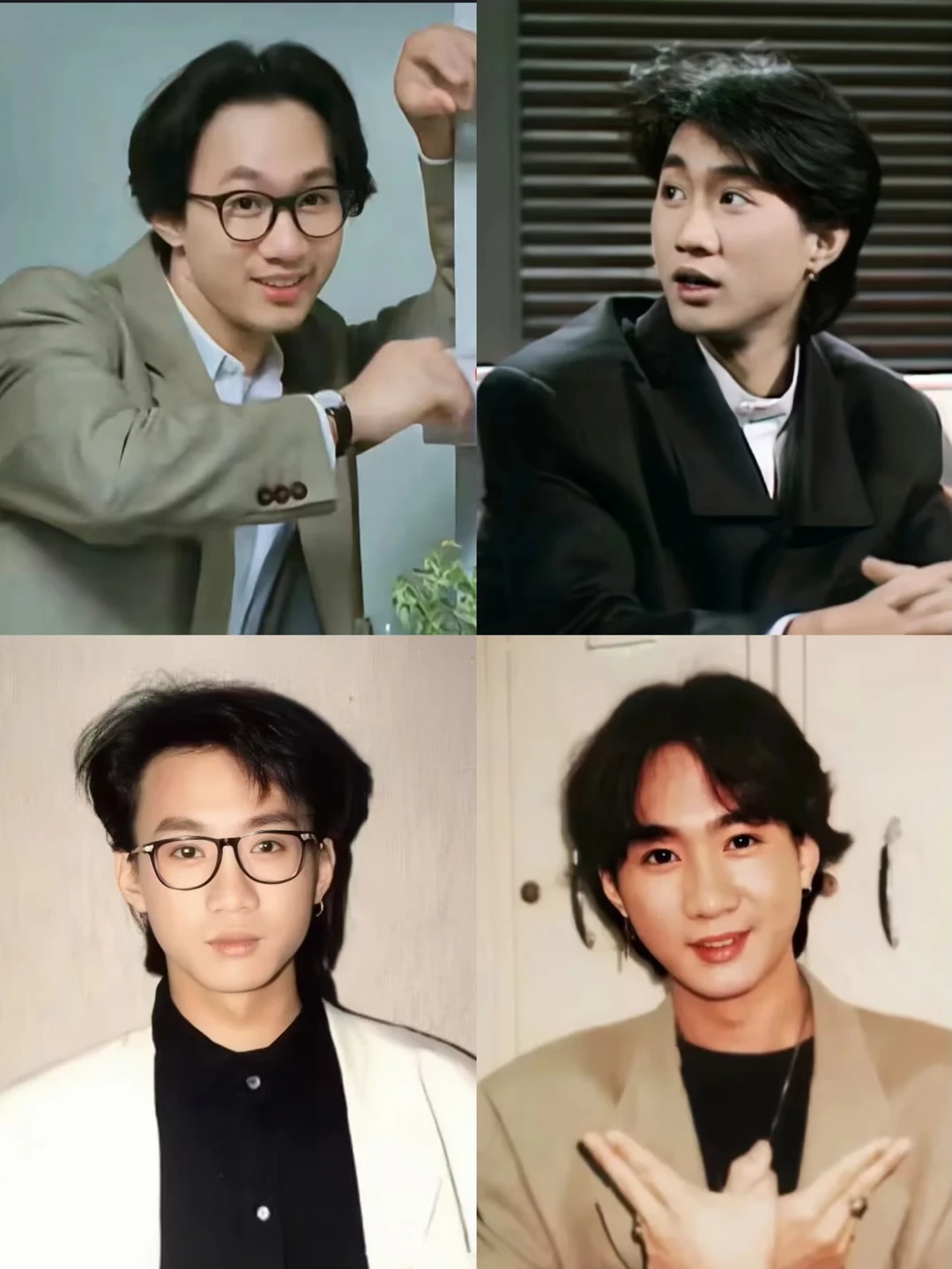 其实他的长相真的很斯文。。。