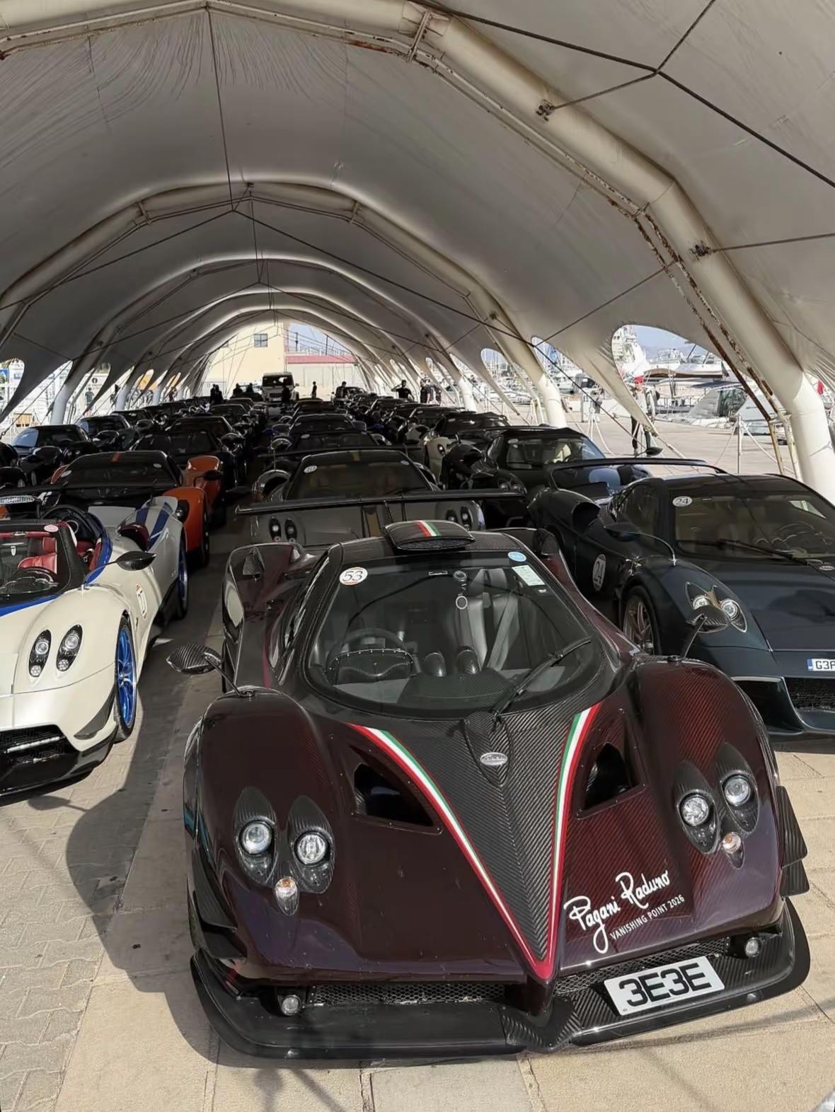 Pagani Raduno 2026帕加尼 帕加尼zonda dou是好车 汽车