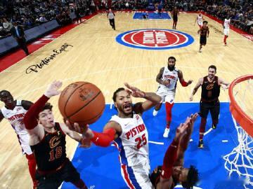 NBA 底特律活塞VS克利夫兰骑士<br />触底反弹！骑士双核亮剑...
