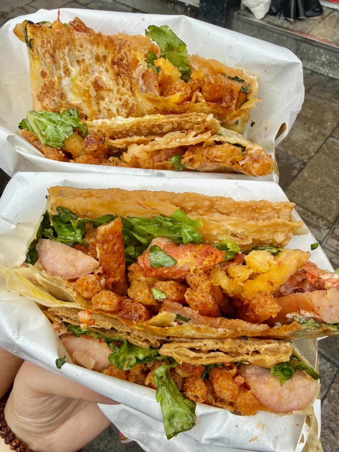 辣条煎饼！！！适配杭州牛马的专属早餐...