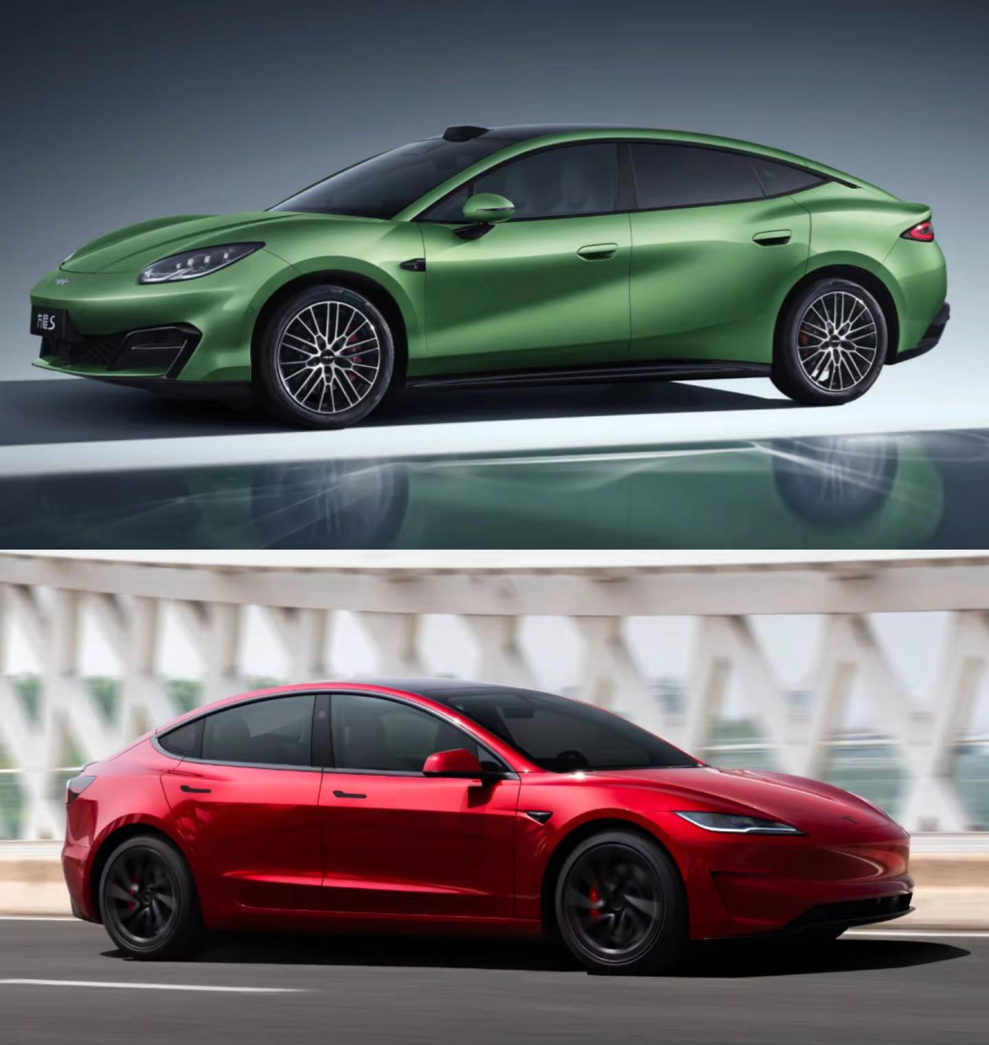 猎装轿跑vs纯电轿车｜方程豹S和Model3怎么选？✨方程豹 方程豹S 特斯拉Model3 新能源汽车