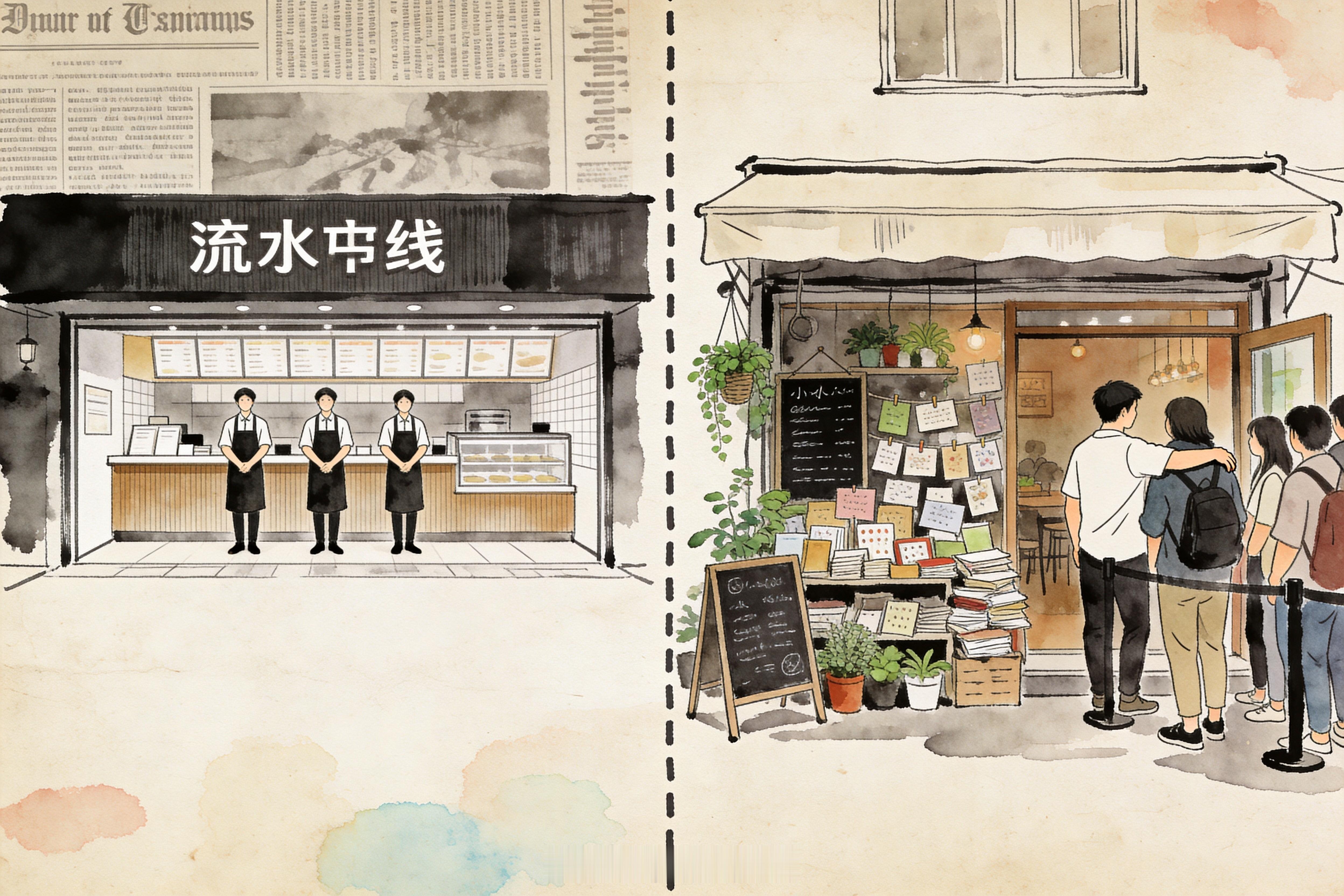 #果然年轻人开店活人感就是重# 西昌面馆贴进货单，直言“赚您三块五”；奶茶店任性写“心情不好懒得烘”。没人嫌不专业，反而排队买单🔥杭州95后抱团引流，宁波老板教人吃垮自己。生意拼的不是标准微笑，而是那股实在劲💪AI替不了真诚，先把自己当人，顾客才把你当自己人✨你遇到过这种“活人感” ​