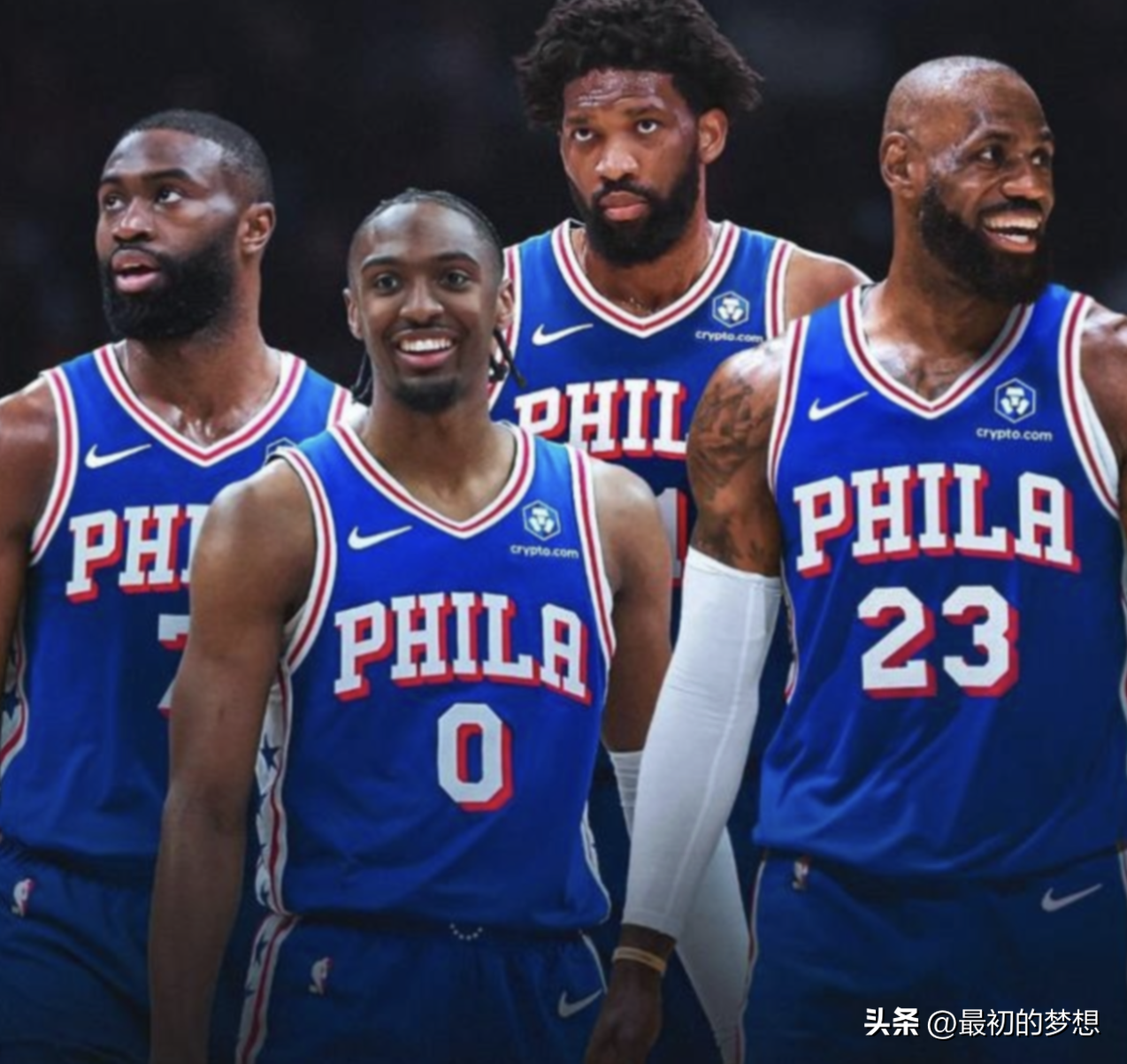 2026休赛期交易后实力明显变强的五支NBA球队！你们还看好哪个？
 
1. 费城76人
休赛期通过交易得到杰伦·布朗，又签下詹姆斯，搭配恩比德、马克西组成四巨头。进攻硬解点充足，锋线、内线、组织全部补齐，替补也补充优质角色球员，直接跻身东部争冠第一梯队；隐患是核心球权磨合，恩比德伤病风险依旧存在。