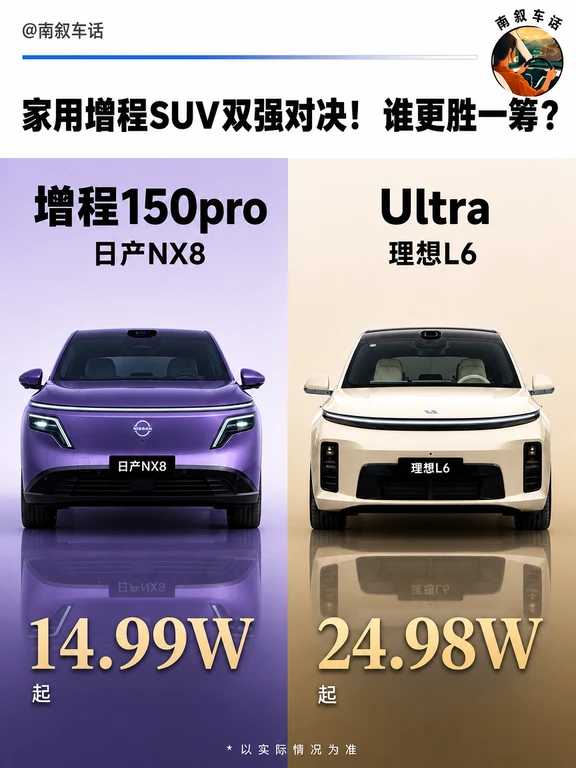 家用增程SUV，你的选择来啦⭐️